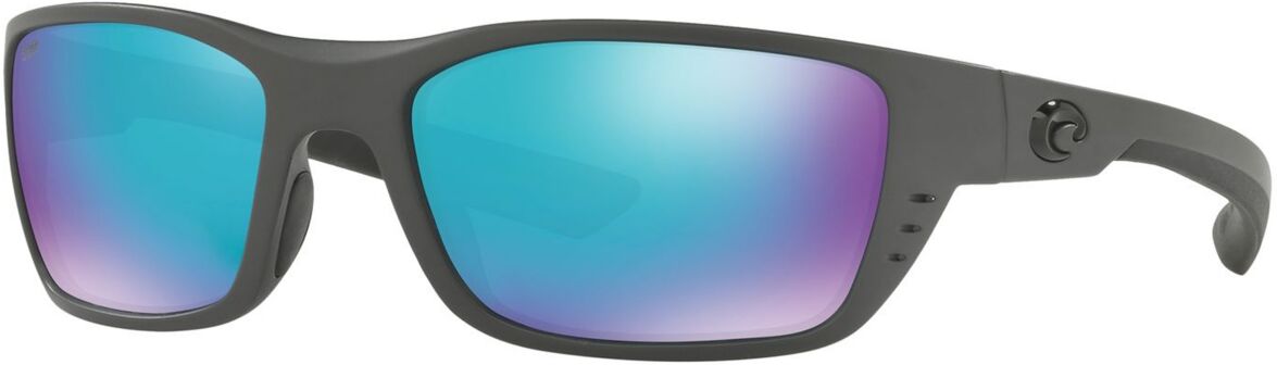 Costa Del Mar Polarized Sunglasses, Whitetip 58 - GREY MATTE/ BLUE MIRROR POLAR