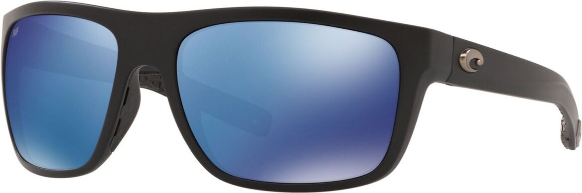 Costa Del Mar Men's Polarized Sunglasses, Broadbill 61 - BLK /BLUE POL