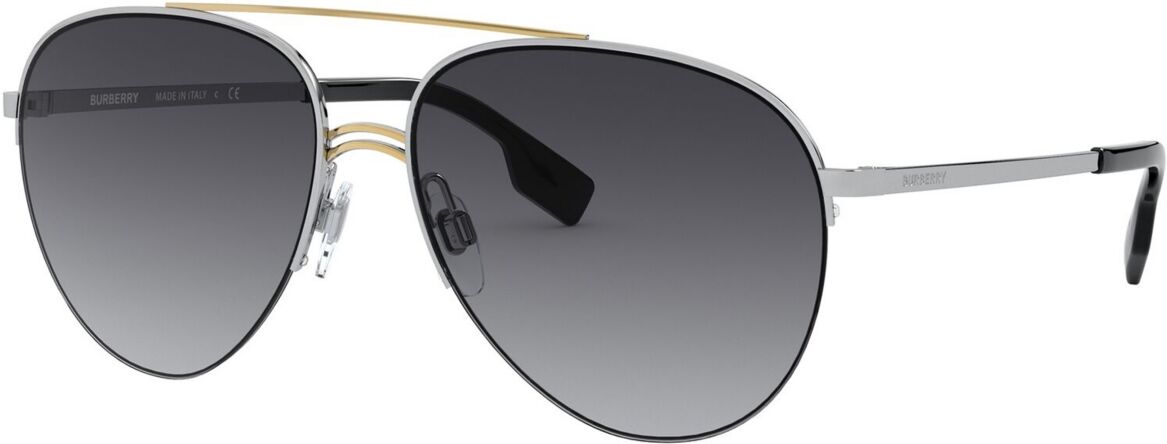 Burberry Women's Sunglasses, BE3113 - SILVER/GOLD/GREY GRADIENT