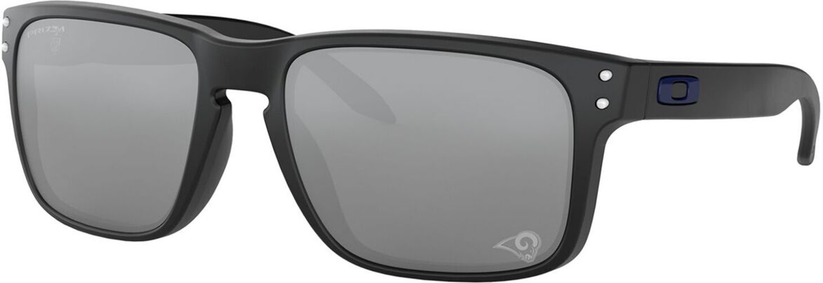 Oakley Nfl Collection Sunglasses, Los Angeles Rams OO9102 55 Holbrook - LAR MATTE BLACK/PRIZM BLACK