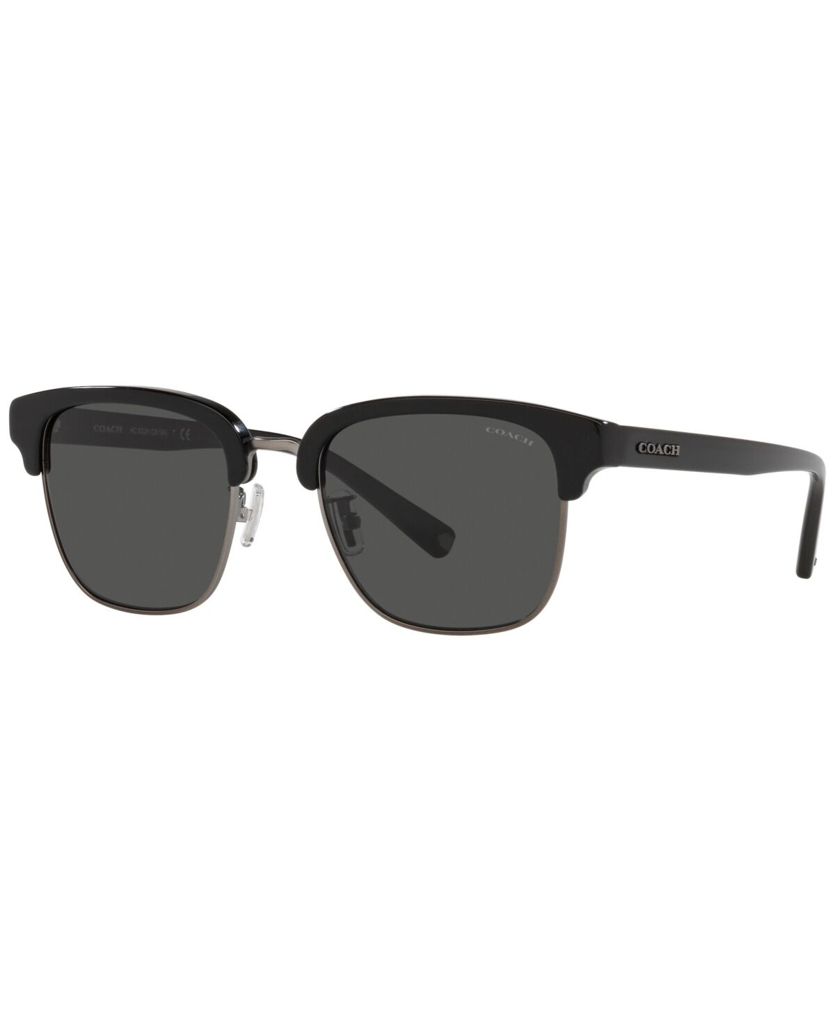 Coach Men's Sunglasses, HC8326 - Black, Gunmetal