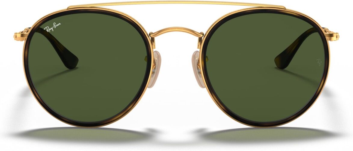 Ray-Ban Unisex Sunglasses, RB3647N - GOLD/GREEN