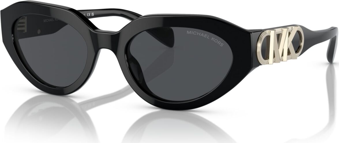 Michael Kors Women's Empire Oval Sunglasses, MK2192 - Black