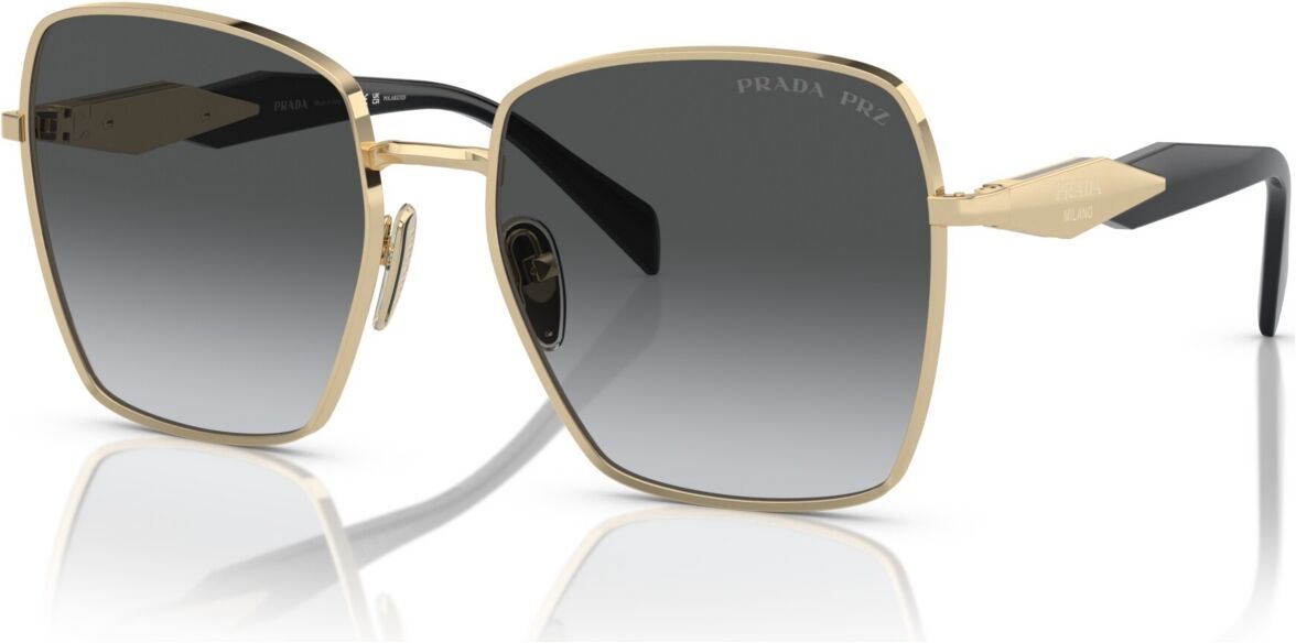 Prada Women's Polarized Sunglasses, Pr 64ZS - Pale Gold-Tone