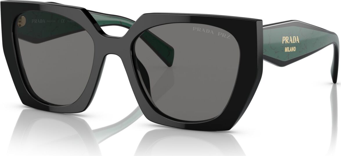 Prada Women's Polarized Sunglasses, Pr 15WS54-p - Black