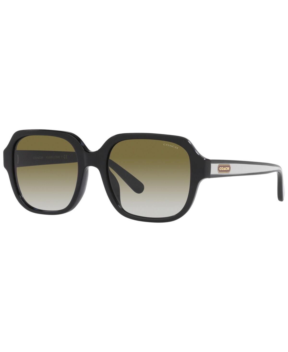 Coach Women's Sunglasses, HC8335U C7989 53 - Black