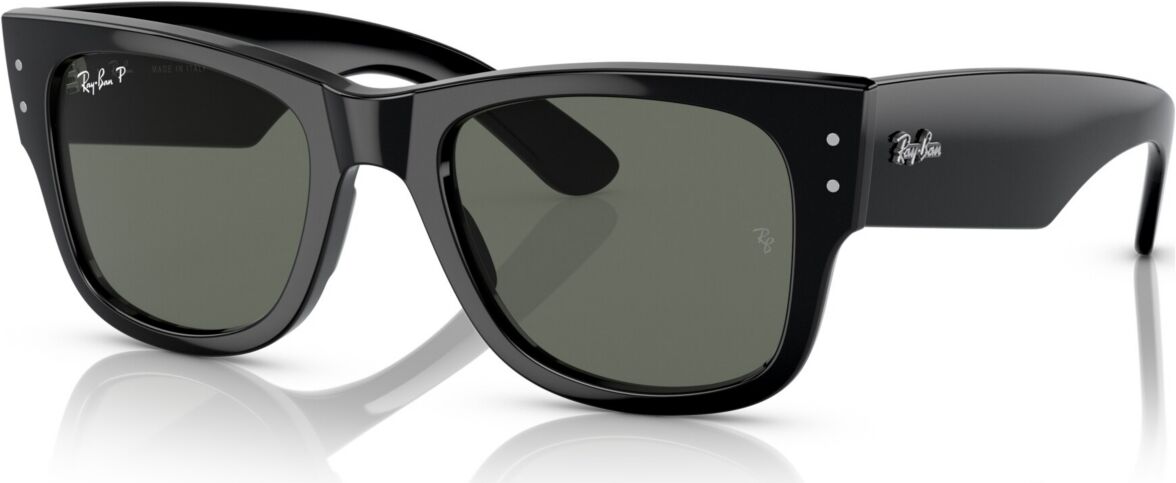 Ray-Ban Mega Wayfarer 51 Unisex Polarized Sunglasses - Black