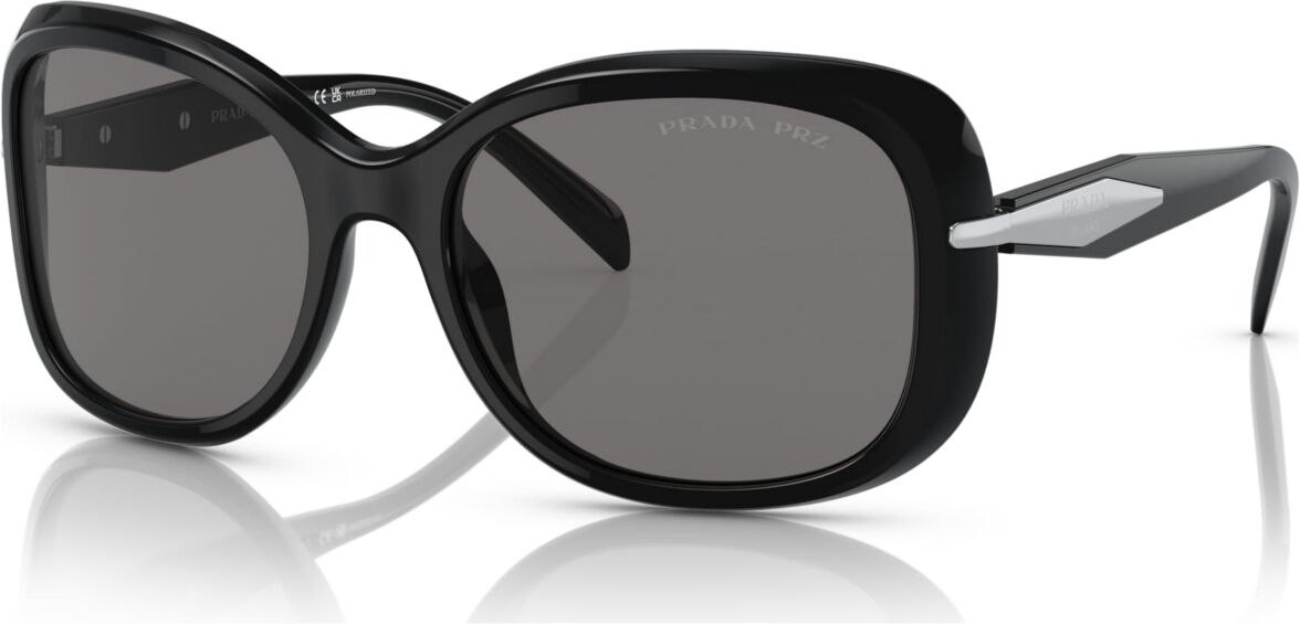 Prada Women's Polarized Sunglasses, Pr 04ZS57-p - Black