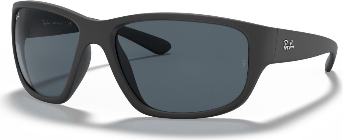 Ray-Ban Men's Sunglasses, RB4300 63 - Matte Black, Blue