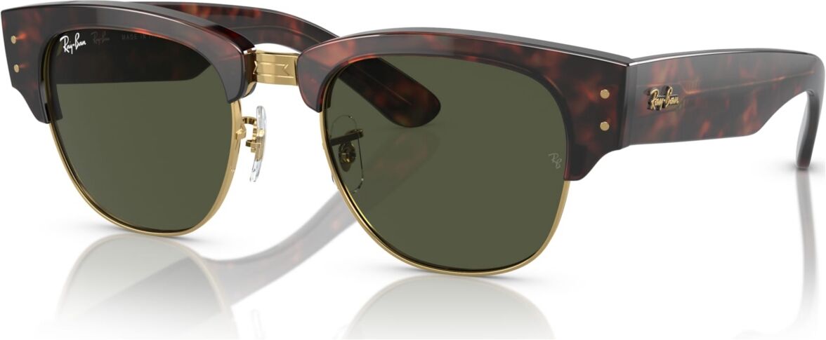 Ray-Ban Unisex Sunglasses, Mega Clubmaster - Mock Tortoise on Gold-Tone