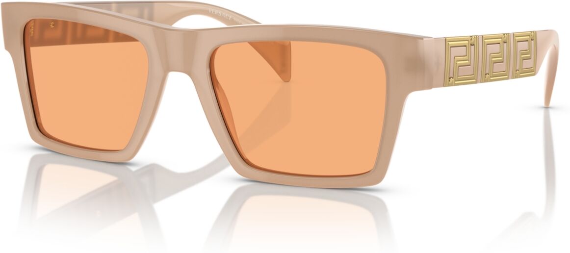 Versace Men's Low Bridge Fit Sunglasses, VE4445F - Opal Beige