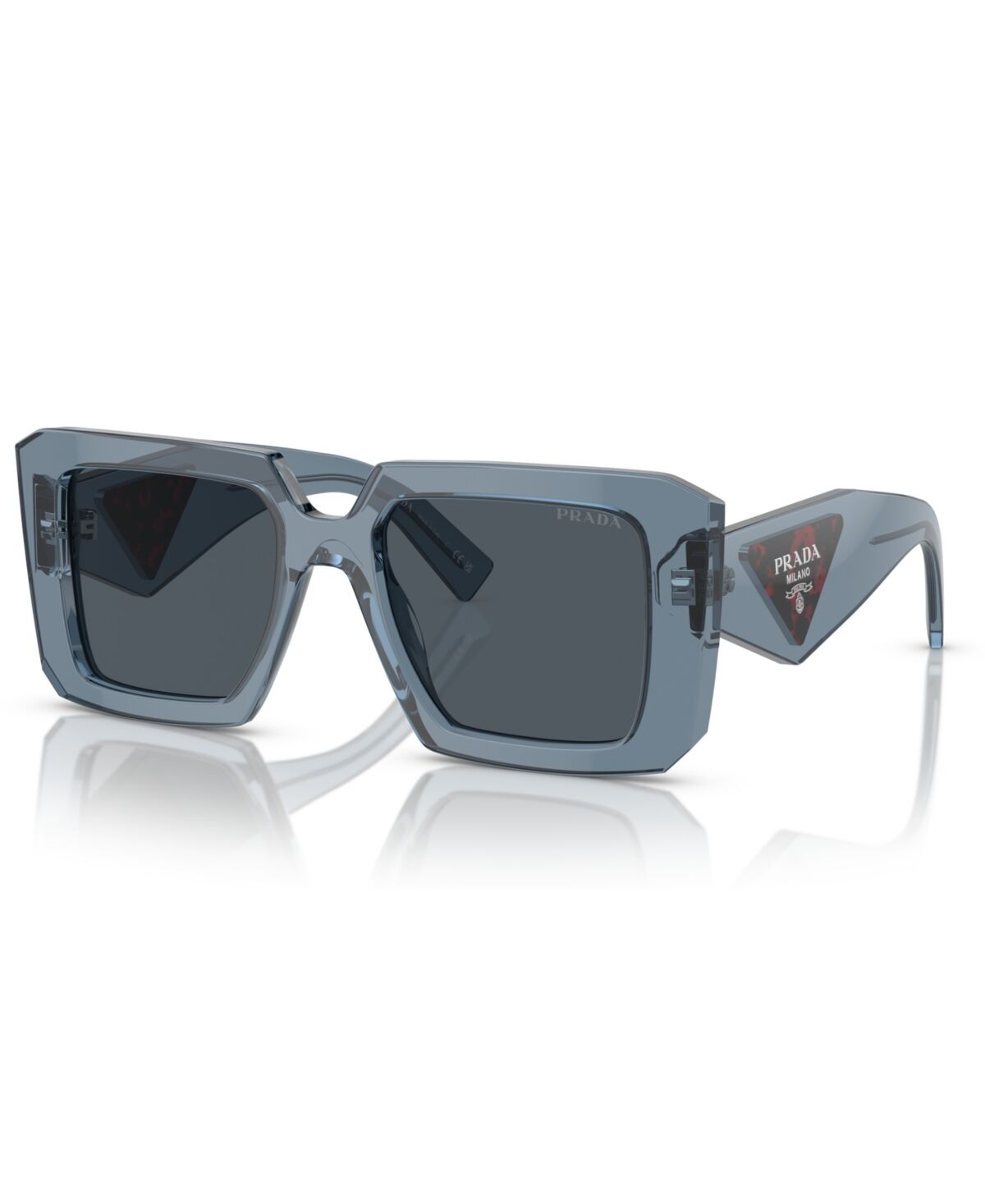 Prada Women's Sunglasses Pr 23YS - Transparent Graphite