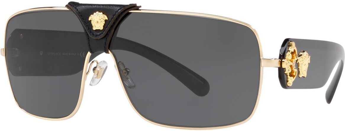 Versace Sunglasses, VE2207Q 38 - GOLD/GREY