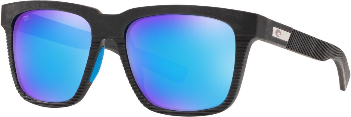 Costa Del Mar Men's Polarized Sunglasses, Pescador 55 - BLACK/BLUE