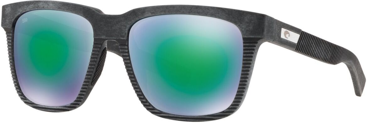 Costa Del Mar Men's Polarized Sunglasses, Pescador 55 - BLACK/GREEN