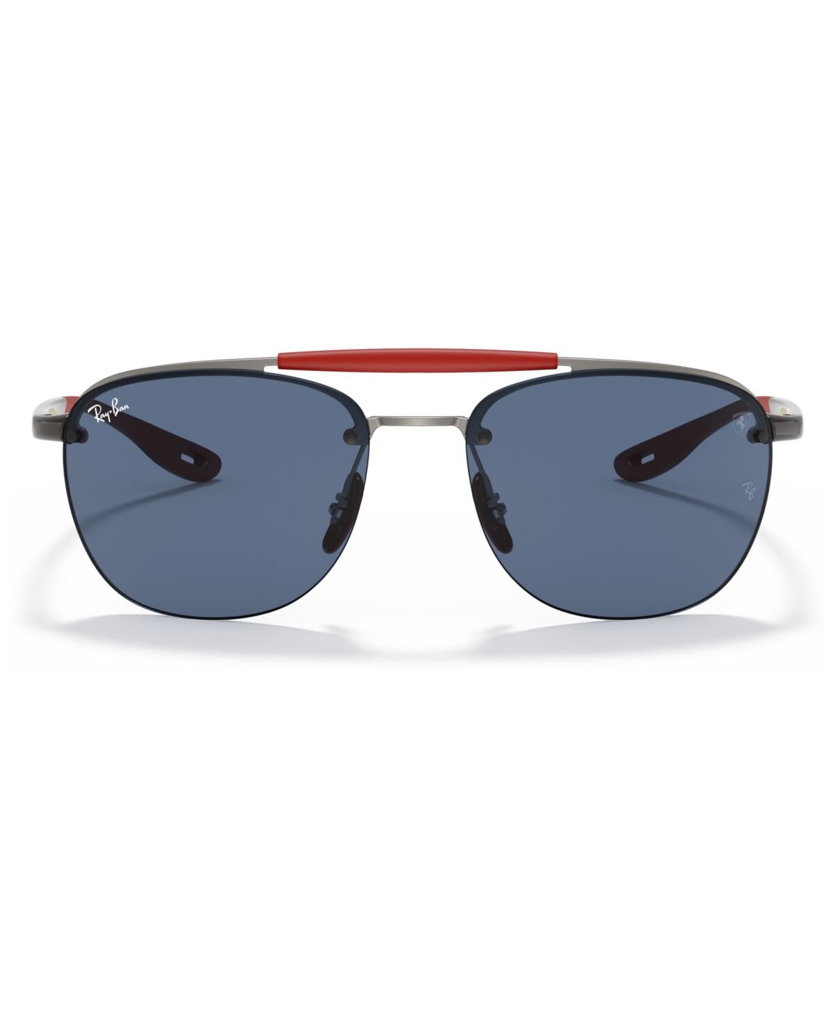 Ray-Ban Men's Sunglasses, RB3662M Scuderia Ferrari Collection 59 - MATTE GUNMETAL/DARK BLUE