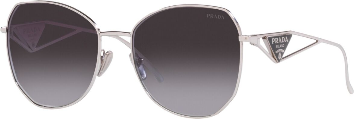 Prada Women's Sunglasses, 57 - Silver-Tone