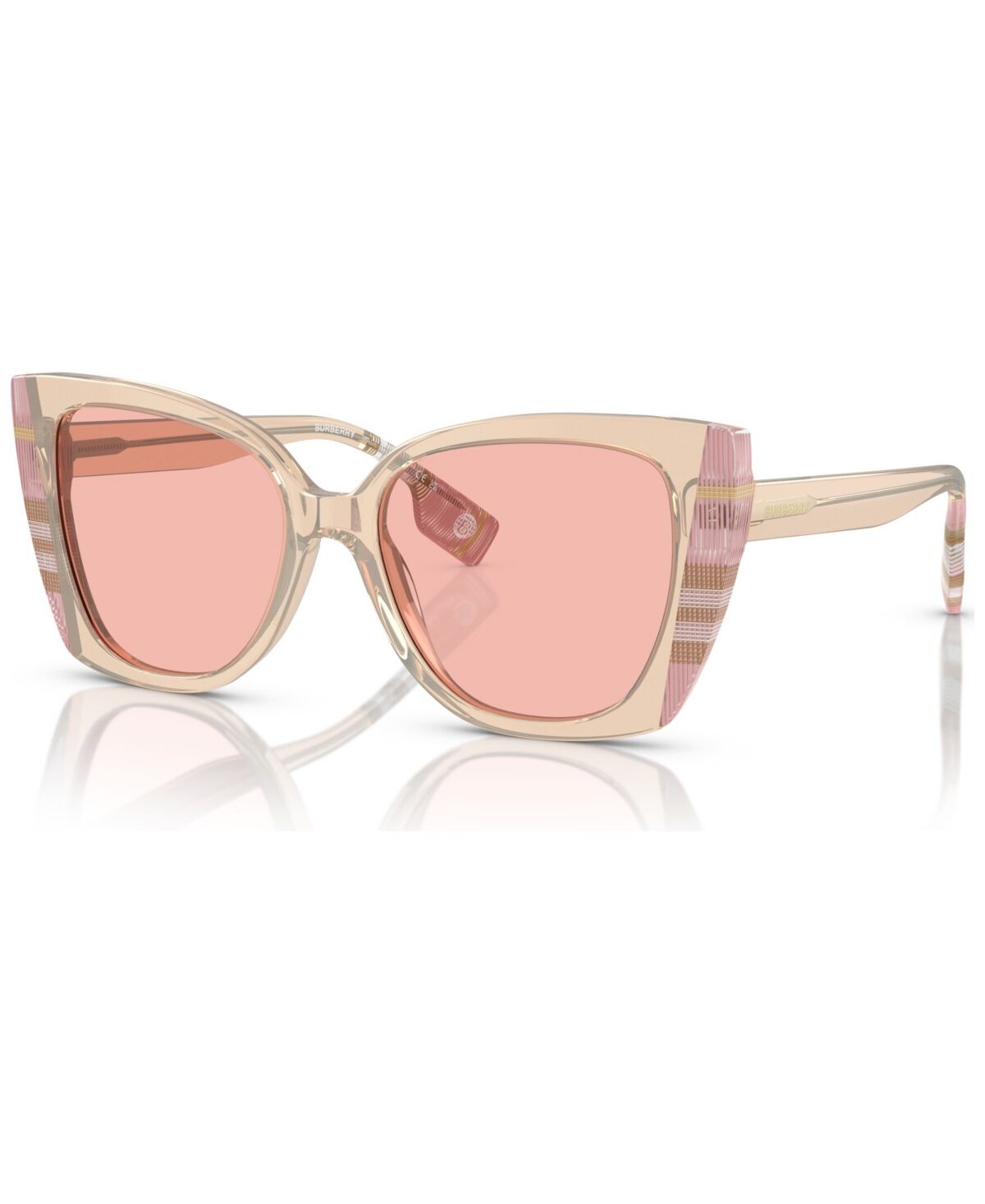 Burberry Women's Sunglasses, Meryl BE4393 - Pink, Check Pink