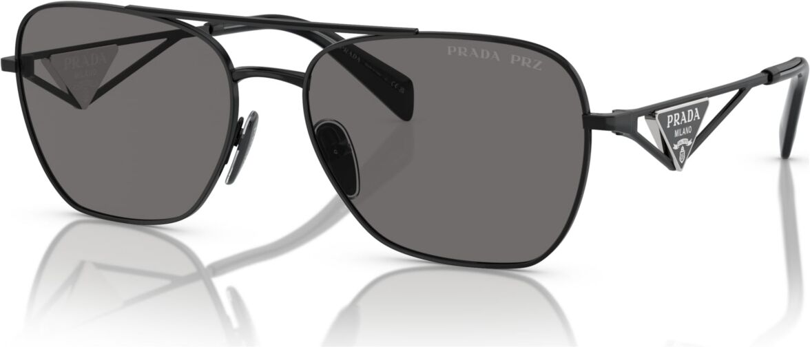 Prada Women's Polarized Sunglasses, Pr A50S - Metal Black