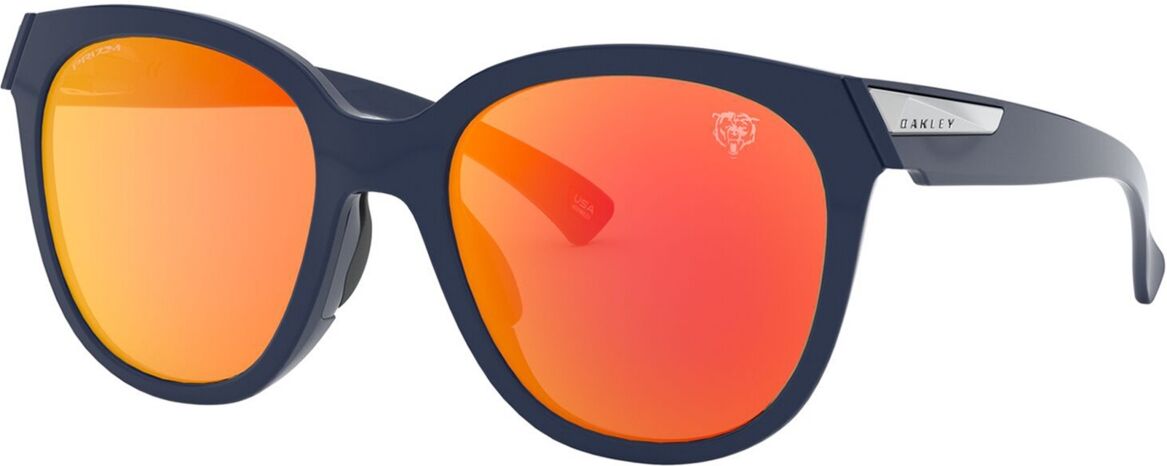 Oakley Nfl Collection Sunglasses, Chicago Bears Low Key OO9433 OO9433 54 Low Key - CHI POLISHED NAVY/PRIZM RUBY