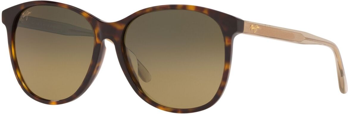 Maui Jim Unisex Isola Polarized Sunglasses, MJ000614 - TORTOISE BROWN/BRONZE POLAR