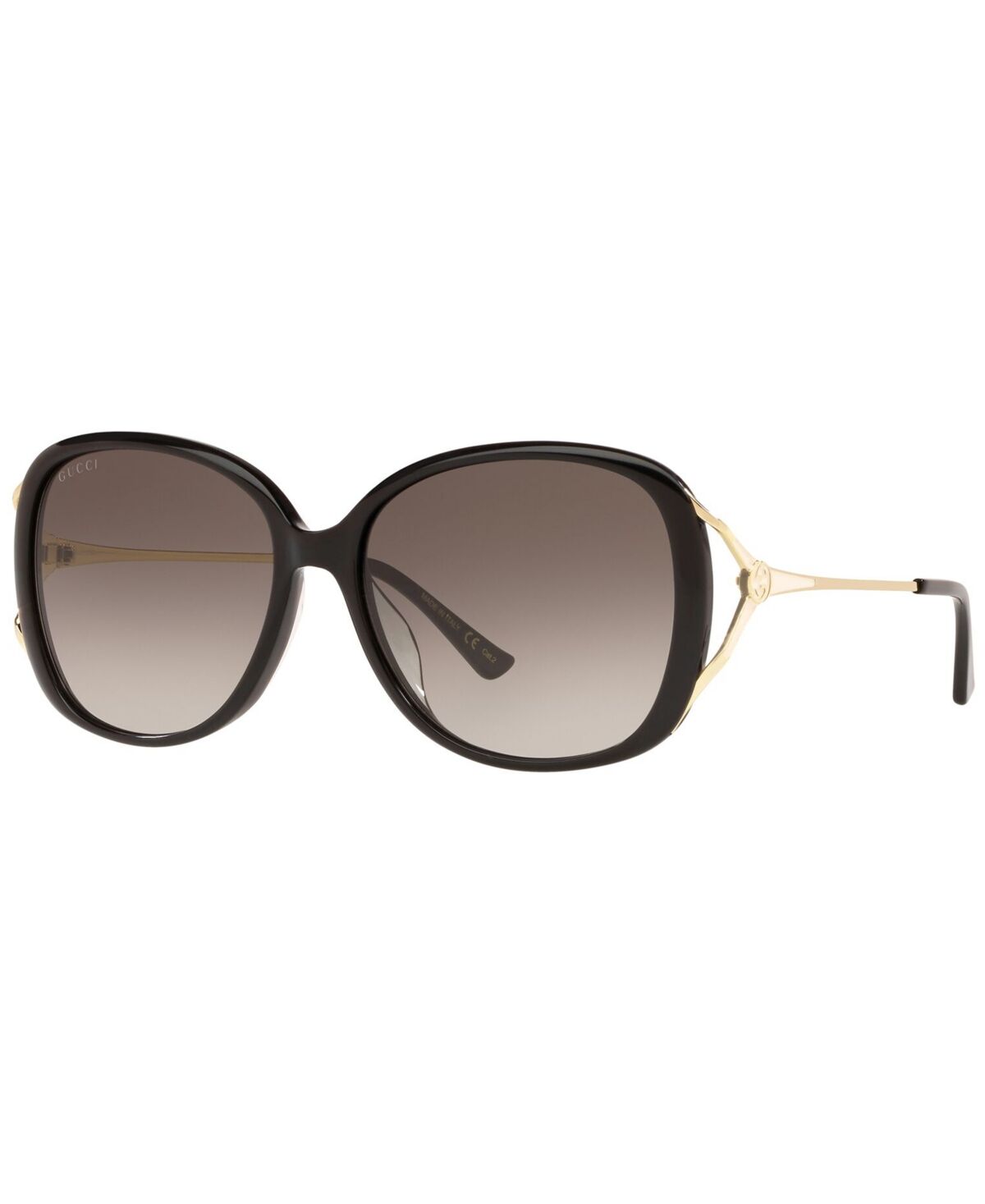 Gucci Women's Sunglasses, 0GC001374 - BLACK GOLD/GREY GRAD