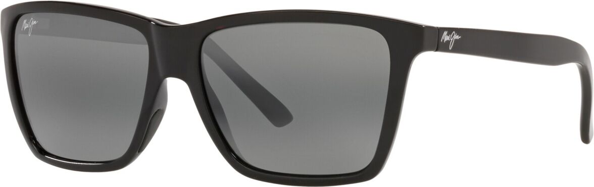 Maui Jim Men's Polarized Sunglasses, MJ000672 Cruzem 57 - Black