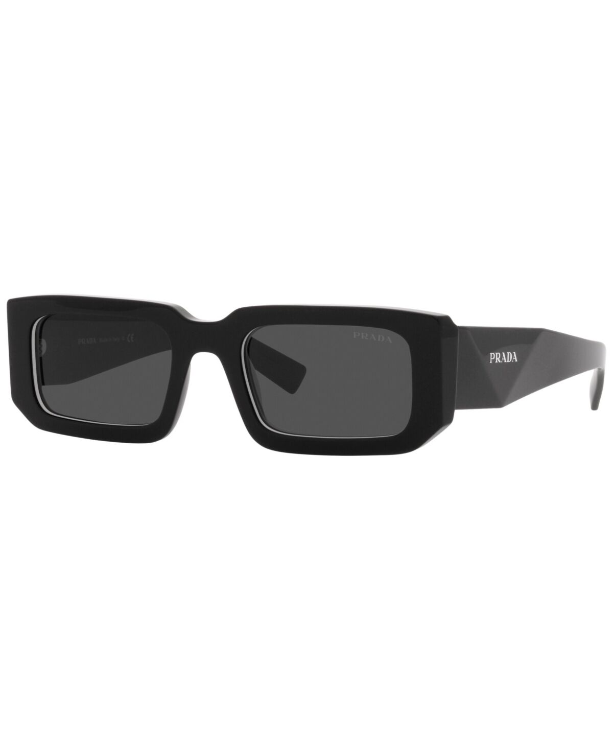 Prada Unisex Sunglasses, Pr 06YS - Black, White