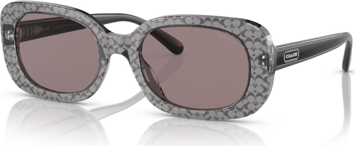 Coach Women's Sunglasses, HC8358U - Gray Transparent