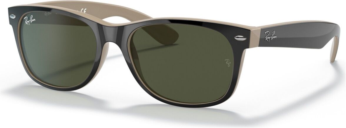 Ray-Ban Sunglasses, RB2132 New Wayfarer Color Mix - Black/Green