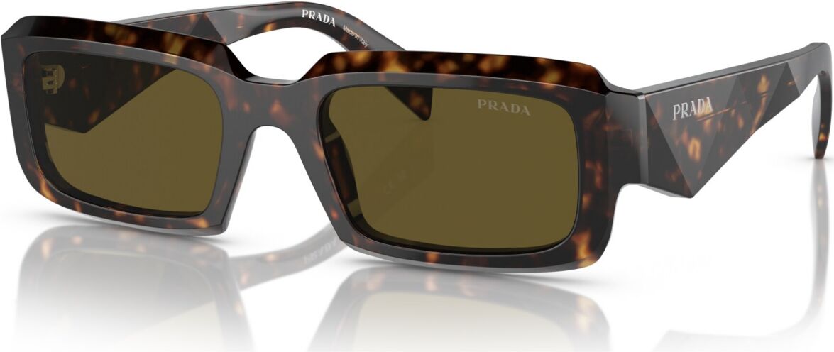 Prada Men's Low Bridge Fit Sunglasses, Pr 27ZSF - Loden, Black