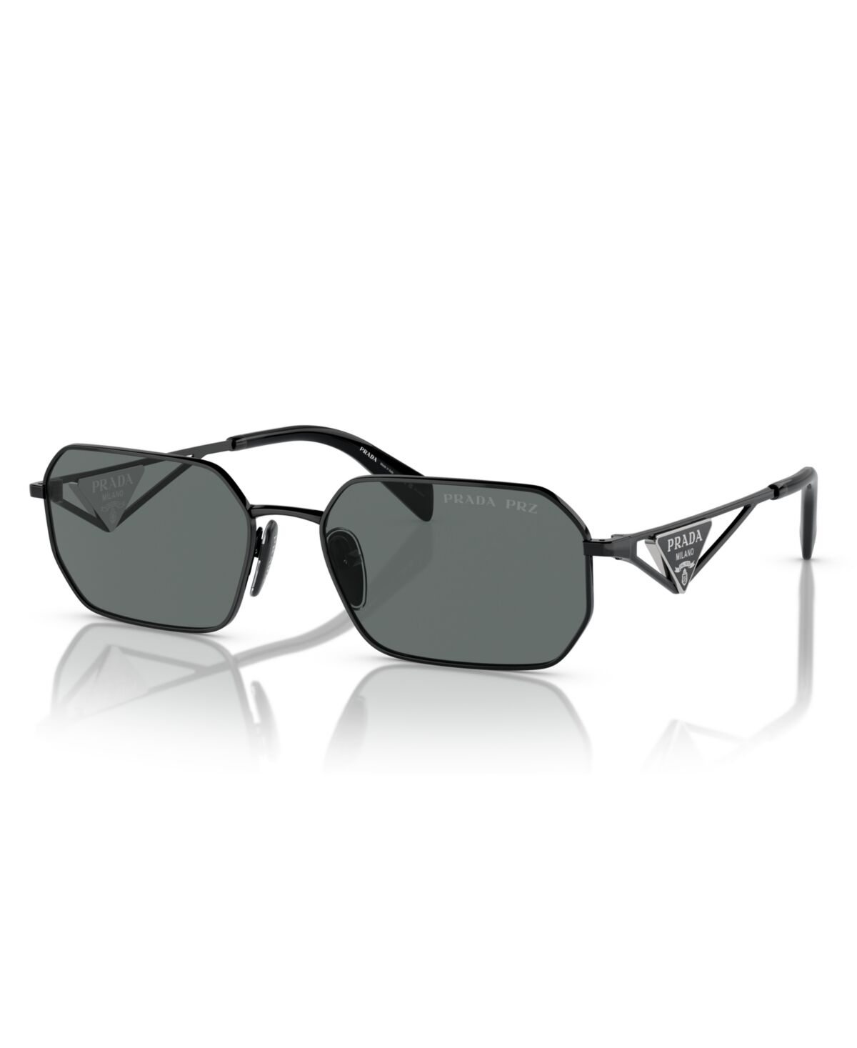 Prada Women's Polarized Sunglasses, Pr A51S - Black