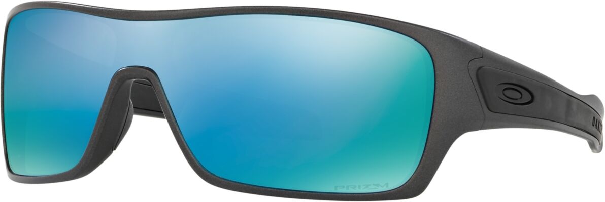 Oakley Polarized Turbine Rotor Prizm Deep Water Polarized Sunglasses , OO9307 - GREY/BLUE MIRROR POLAR