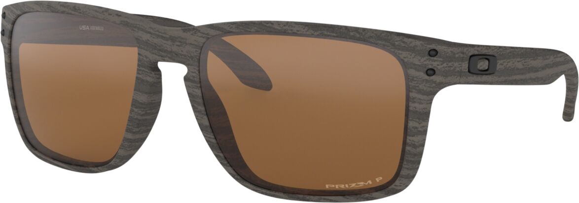 Oakley Polarized Sunglasses, OO9102 Holbrook Woodgrain - WOODGRAIN/PRIZM TUNGSTEN POLAR