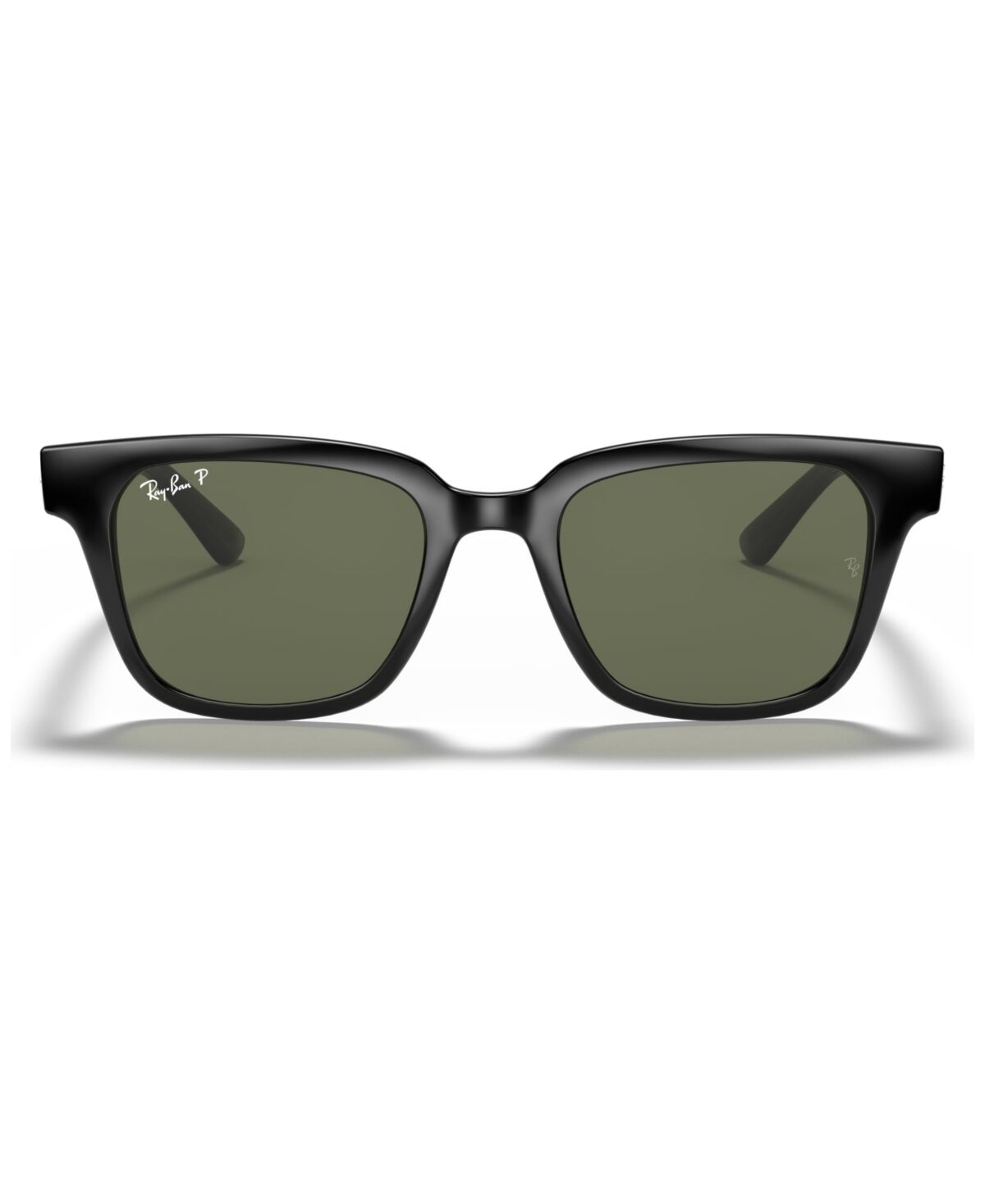 Ray-Ban Polarized Sunglasses, RB4323 51 - BLACK/DARK GREEN POLAR