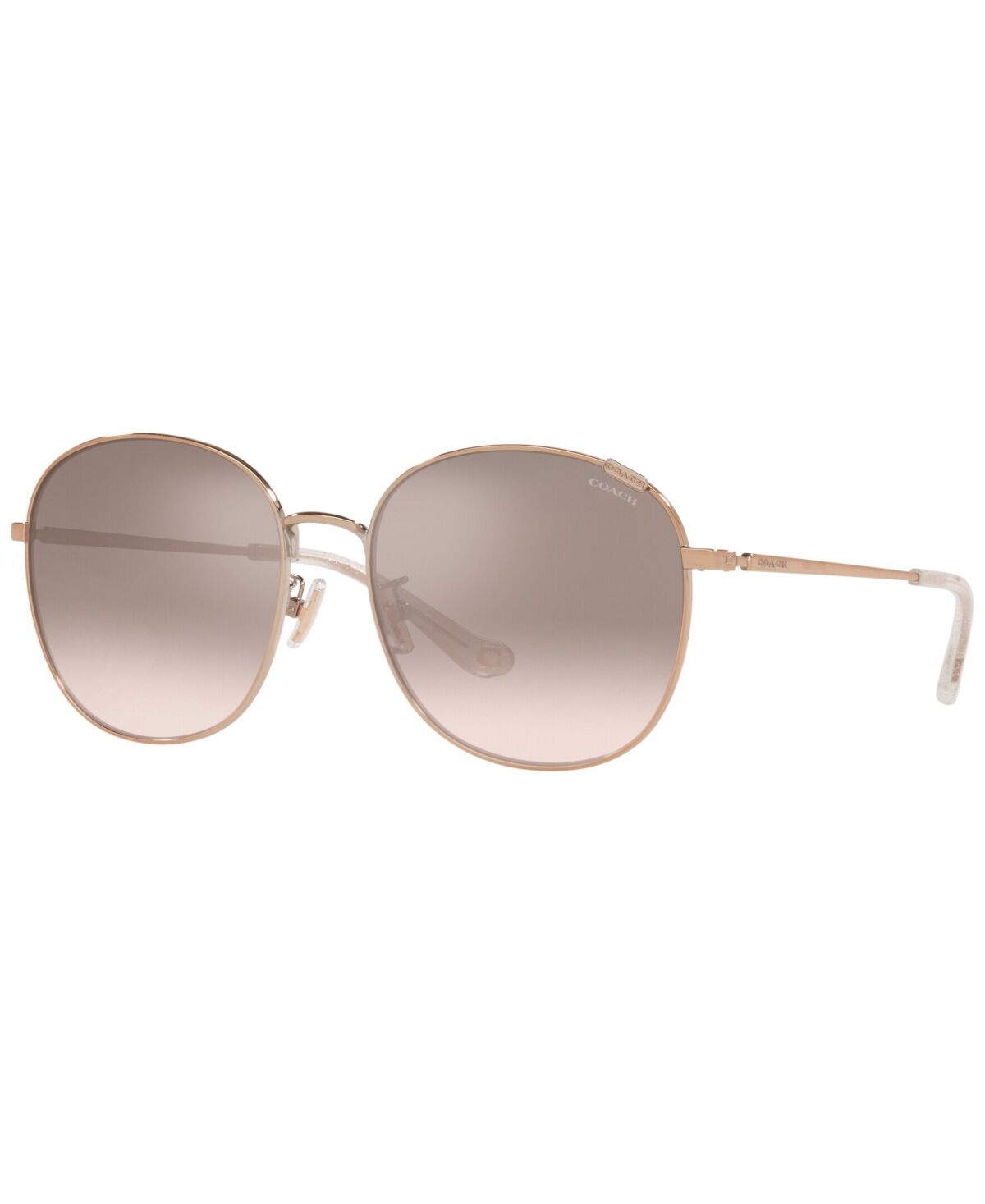 Coach Women's Sunglasses, HC7134 C7996 57 - Shiny Rose Gold-Tone