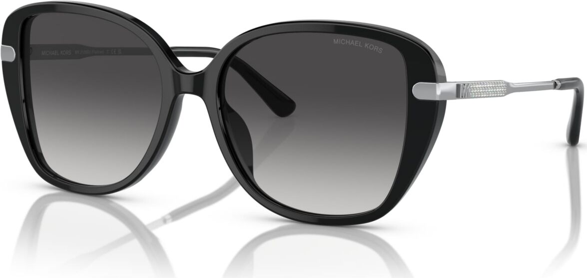 Michael Kors Women's Flatiron Sunglasses, MK2185BU56-y 56 - Black