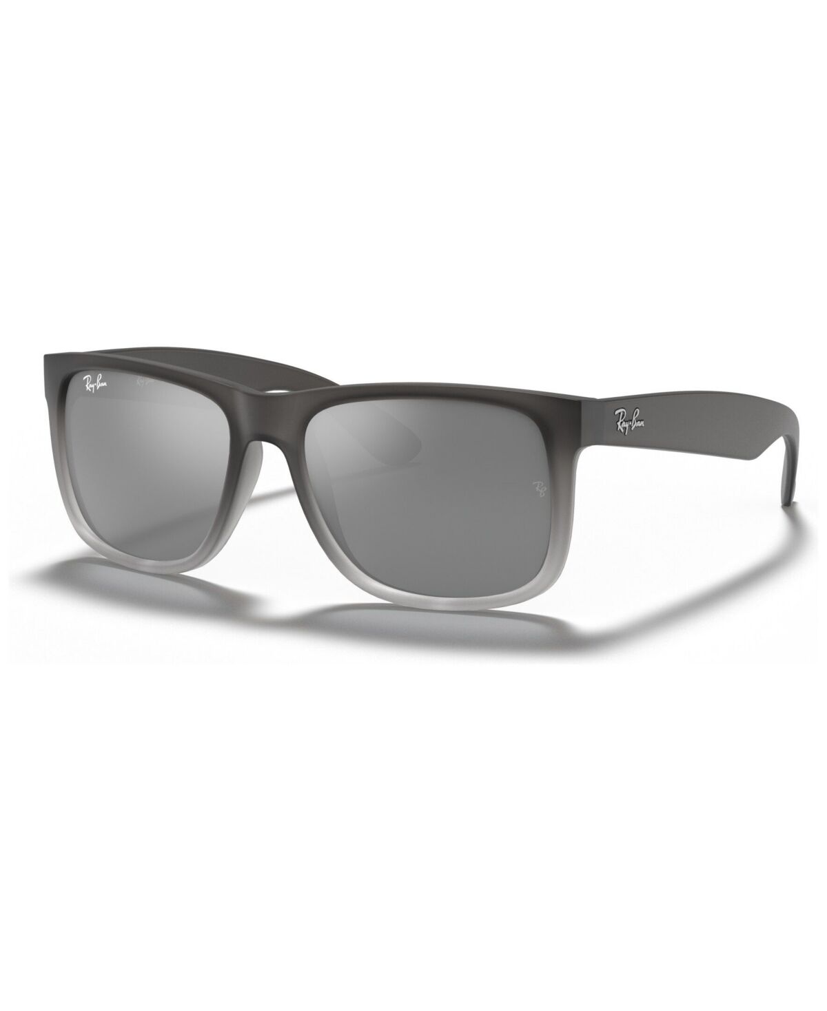 Ray-Ban Unisex Sunglasses, RB4165 Justin Mirror - GREY/SILVER GRADIENT MIRROR