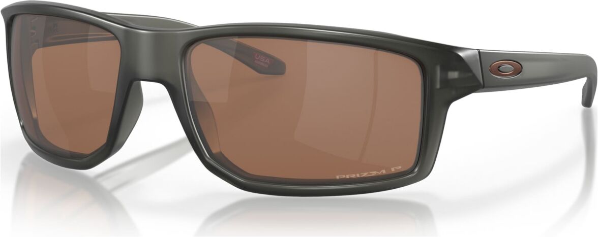 Oakley Men's Polarized Sunglasses, Gibston - Matte Gray Smoke