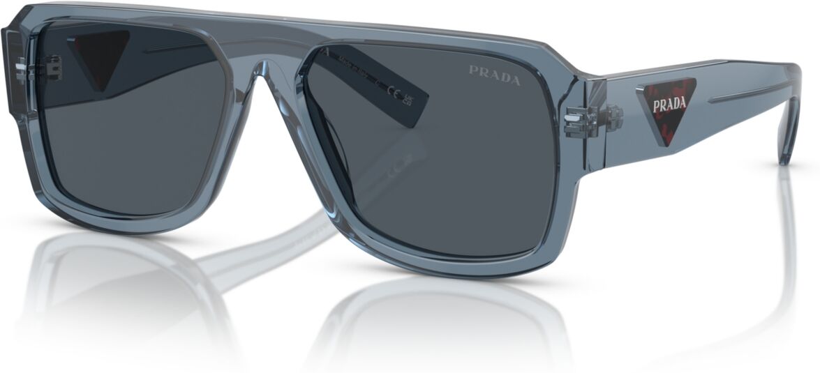 Prada Men's Sunglasses Pr 22YS - Transparent Gray