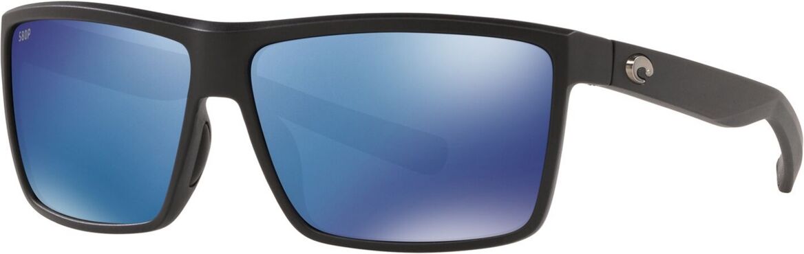 Costa Del Mar Men's Polarized Sunglasses, Rinconcito 60 - BLK/BLE MIR POL