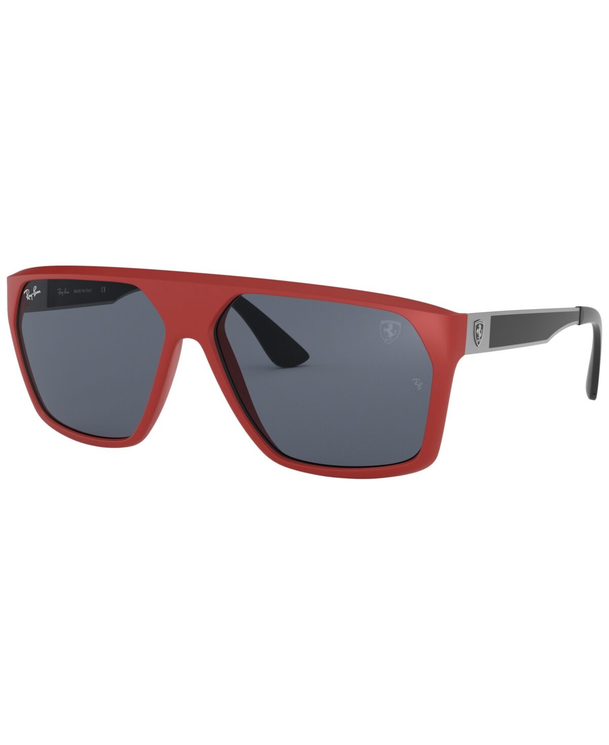 Ray-Ban Men's Sunglasses, RB4309M Scuderia Ferrari Collection 60 - Red