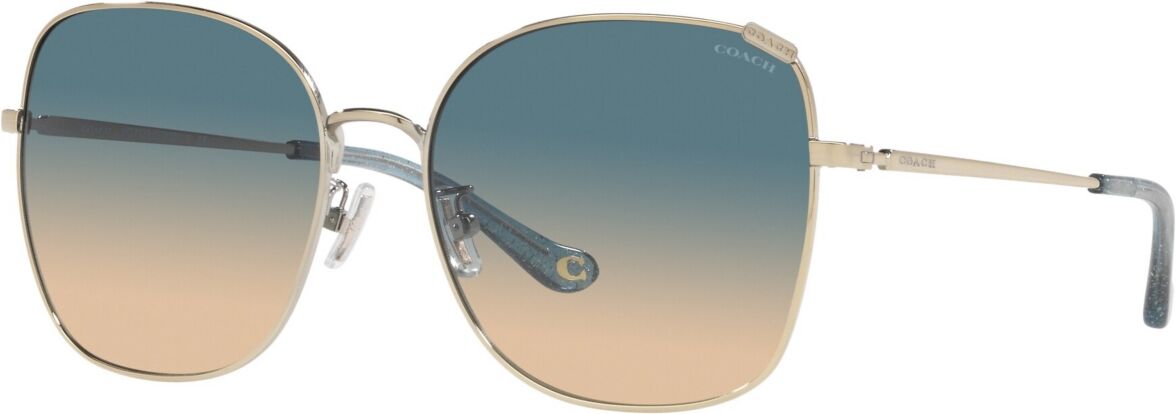 Coach Women's Sunglasses, HC7133 - Shiny Light Gold-Tone