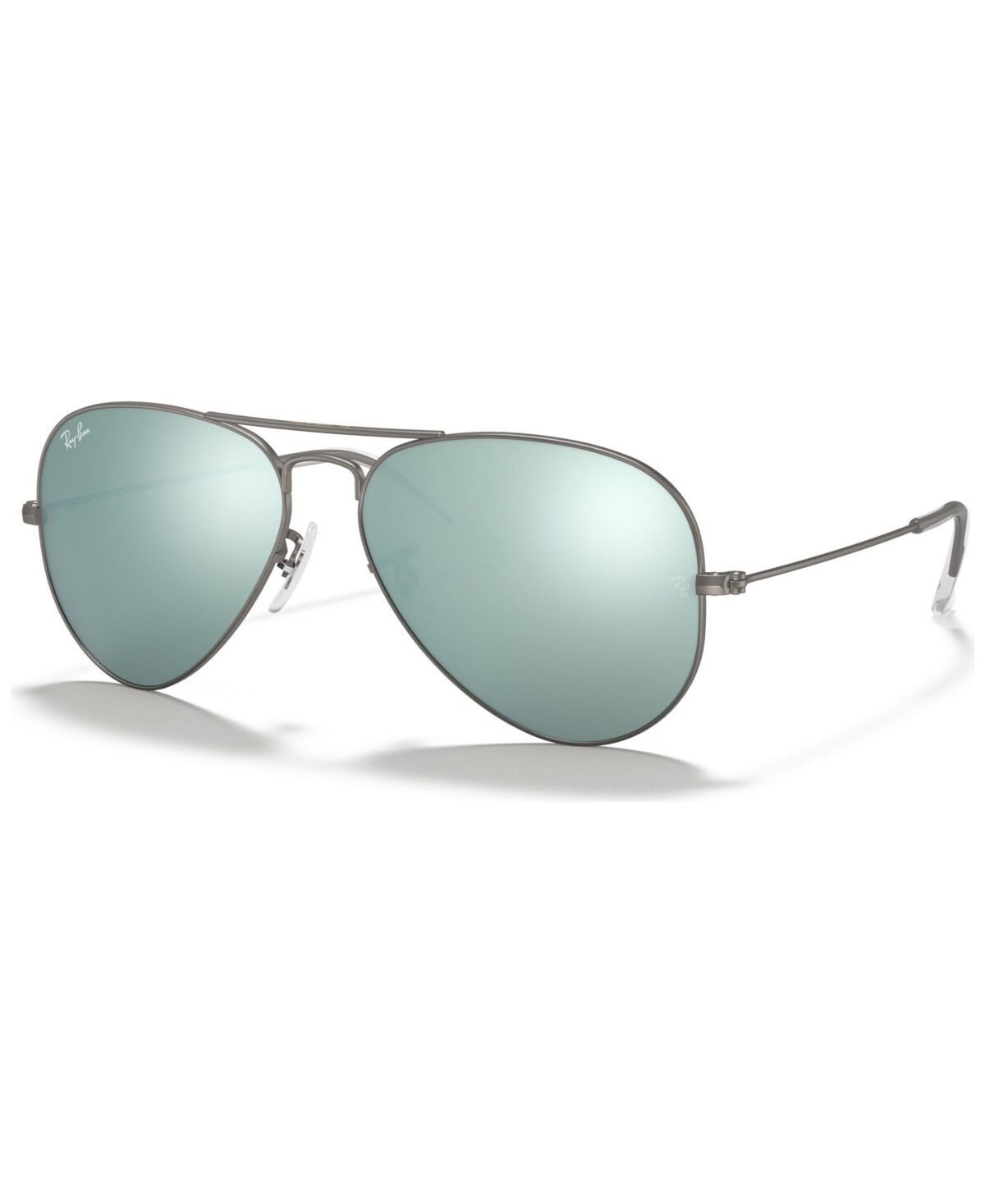 Ray-Ban Sunglasses, RB3025 Aviator Mirror - Gunmetal Matte, Silver Mirror