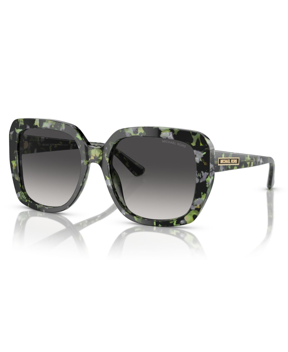 Michael Kors Women's Manhasset Sunglasses, Gradient MK2140 - Green