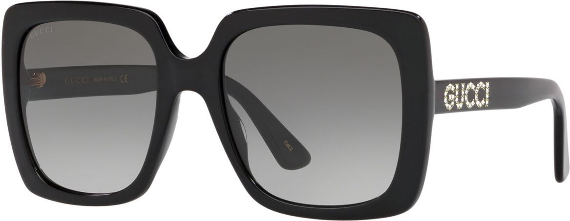 Gucci Sunglasses, GG0418S 54 - BLACK / GREY GRADIENT