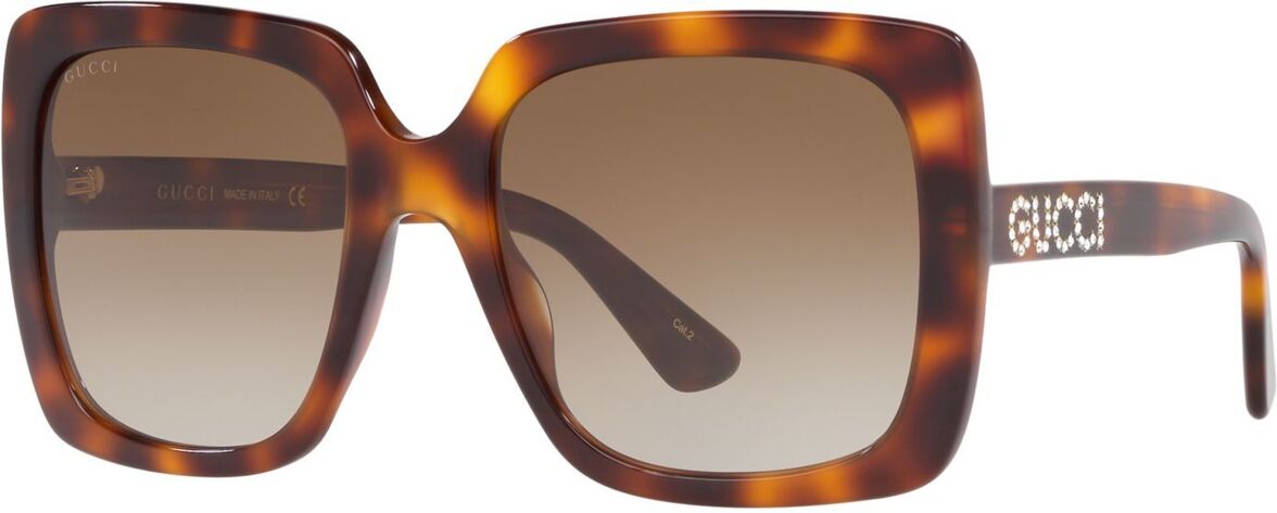 Gucci Sunglasses, GG0418S 54 - TORTOISE / BROWN GRADIENT