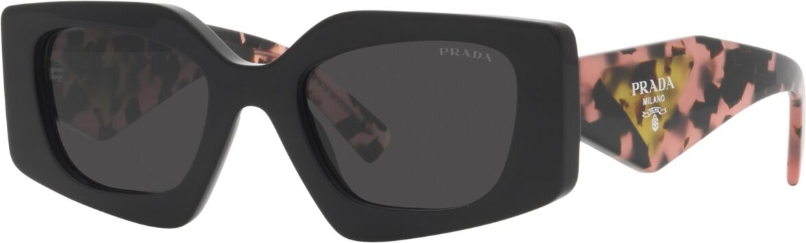 Prada Women's Sunglasses, Pr 15YS - Black/Dark Gray