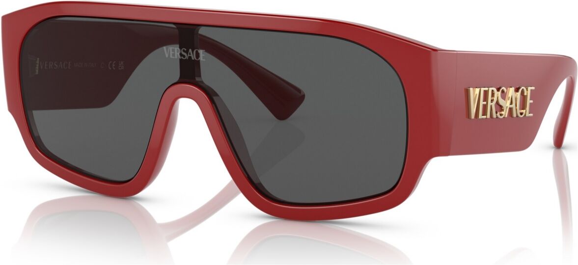 Versace Unisex Sunglasses, VE4439 - Red/Dark Grey