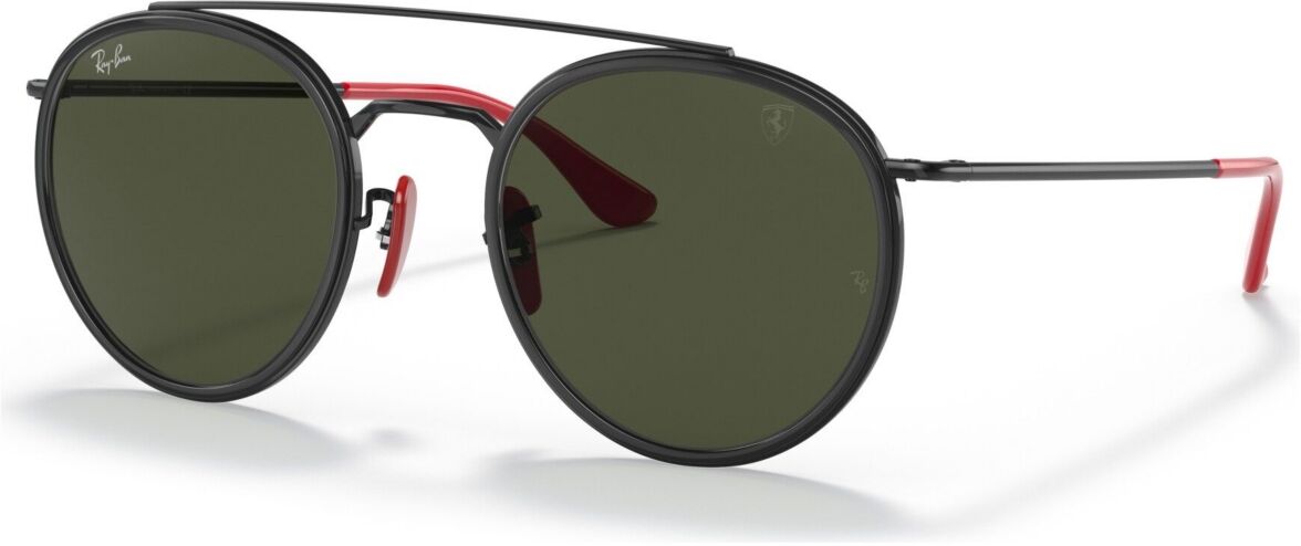 Ray-Ban Men's Sunglasses, RB3647M Scuderia Ferrari Collection 51 - BLACK/GREEN